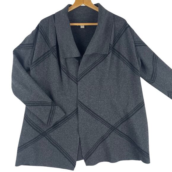 Royal Robbins Sweaters - Royal Robbins All Season Merino Cardigan Womens SZ M Charcoal Open Front